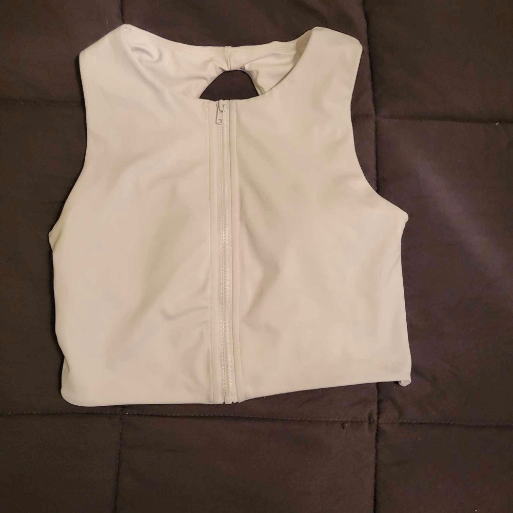 White bra